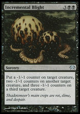 Incremental Blight (Planechase decks) Trading Card