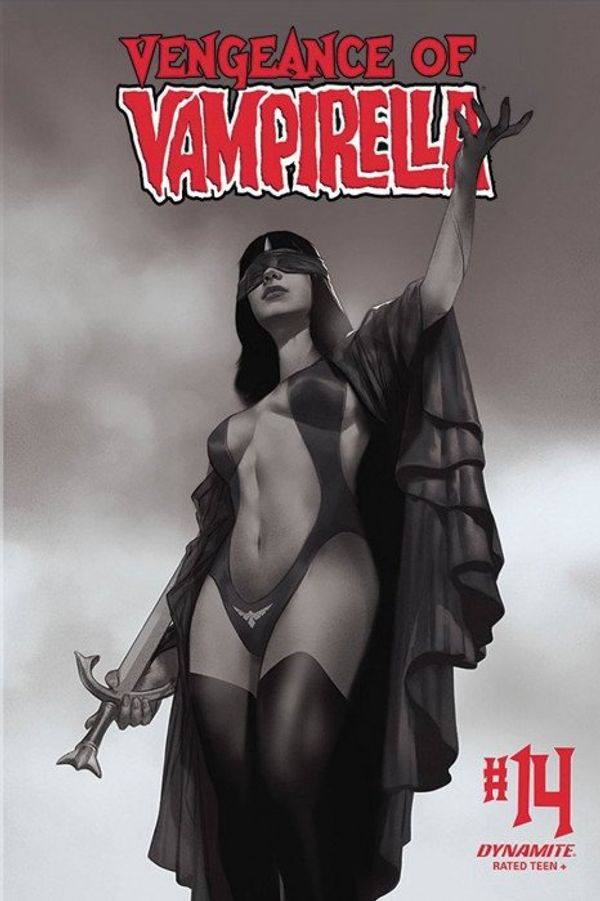 Vengeance of Vampirella #14 (30 Copy Oliver B&w Cover)