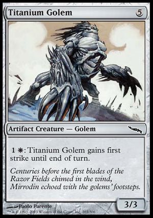 Titanium Golem (Mirrodin)