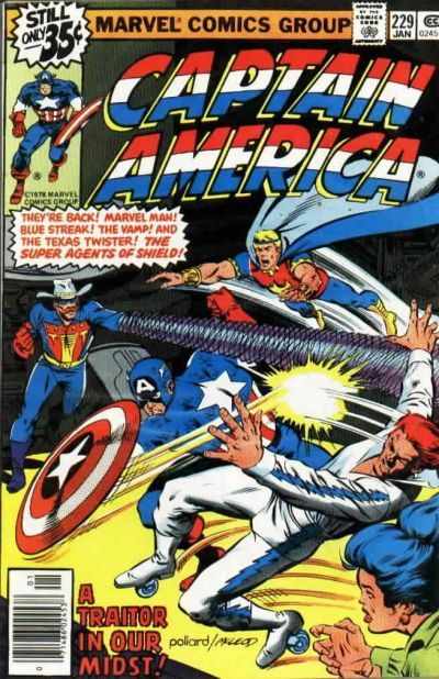 Captain America #229 Comic