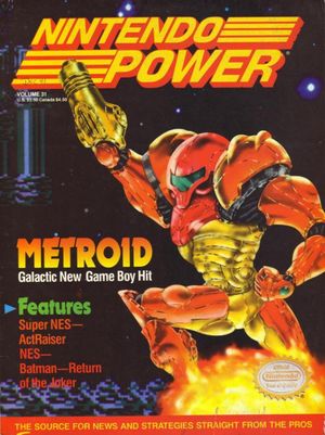 Nintendo Power #31 (Subscription Edition)