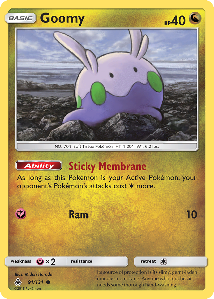 Goomy (91/131) - Forbidden Light Pokémon Card