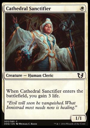 Cathedral Sanctifier (Blessed vs. Cursed)