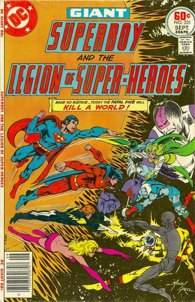 Superboy and the Legion of Super-Heroes #231 Comic