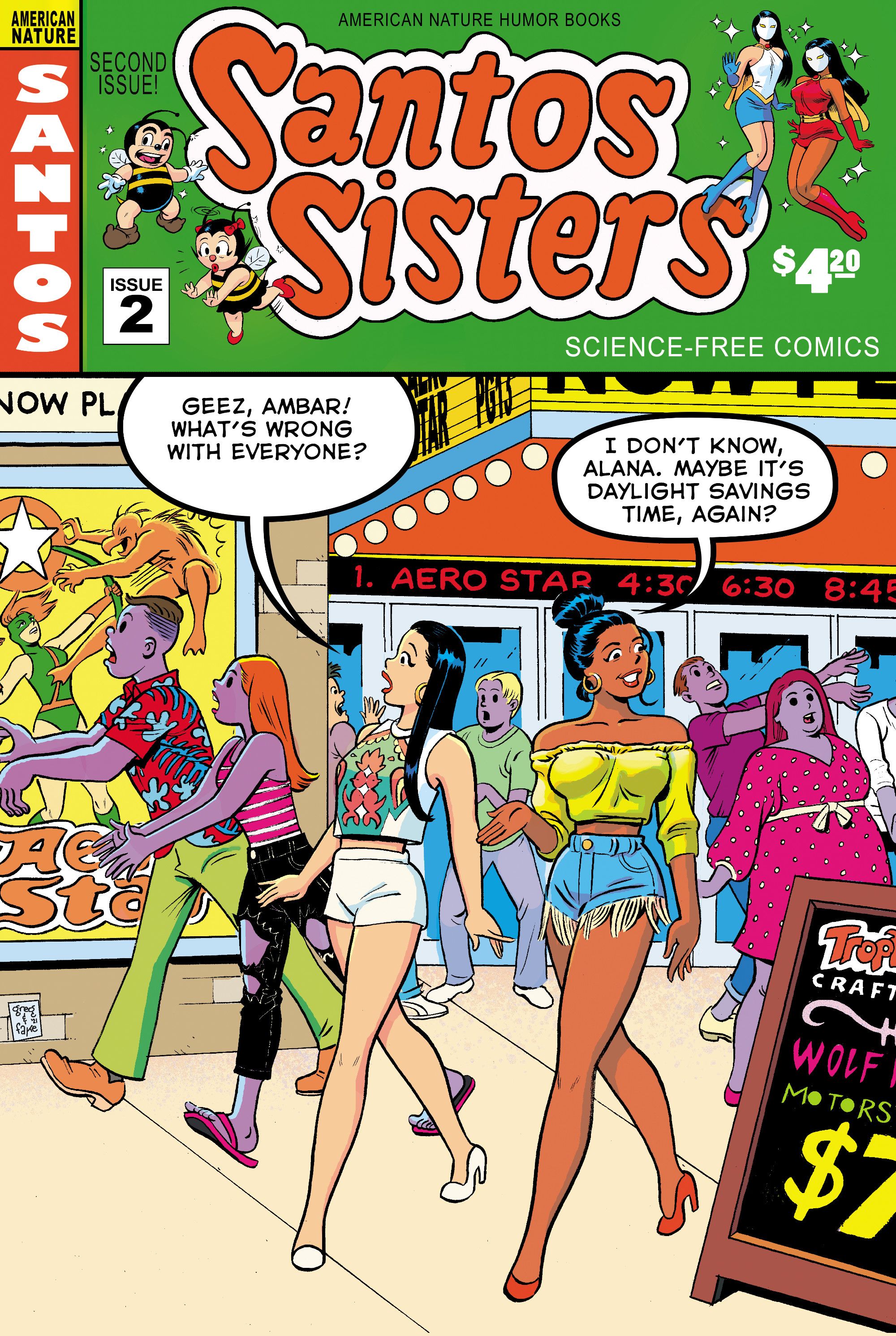 Santos Sisters #2 Comic