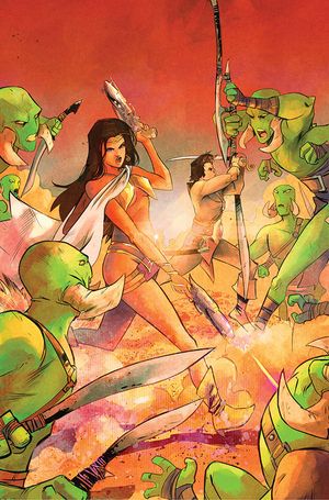 Dejah Thoris Winters End One Shot 25 Copy Piriz Virgin Cover