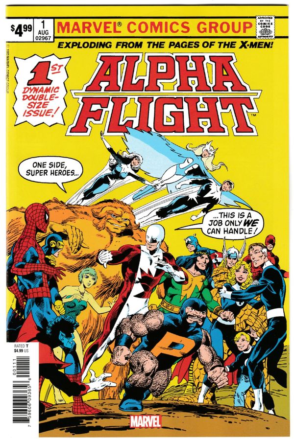Alpha Flight #1 (Facsimile Edition)