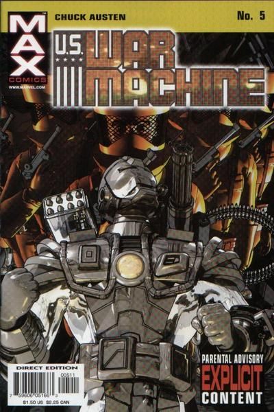 U.S. War Machine #5 Comic