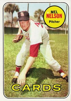 Mel Nelson 1969 Topps #181 Sports Card