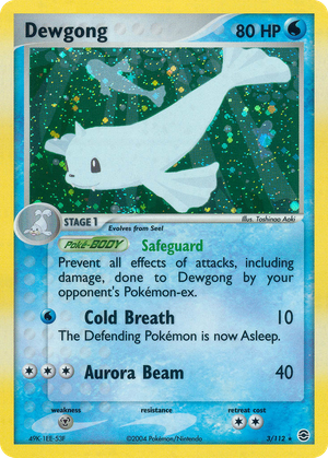 Dewgong (3/112) - FireRed & LeafGreen (Holo)