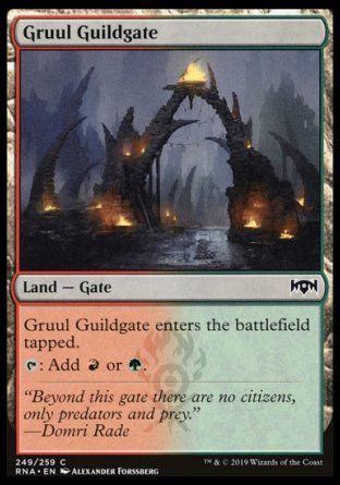 Gruul Guildgate (Ravnica Allegiance) Trading Card