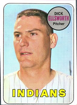 Dick Ellsworth 1969 Topps #605 Sports Card