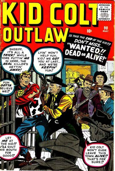 Kid Colt Outlaw #90 Comic