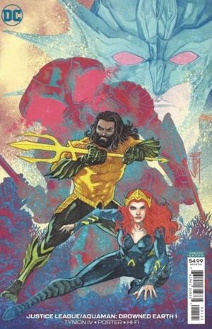 Justice League/Aquaman: Drowned Earth #1 (Variant Cover)