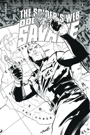 Doc Savage Spiders Web #1 (Cover D 10 Copy Torres B&amp;amp;w Inc)