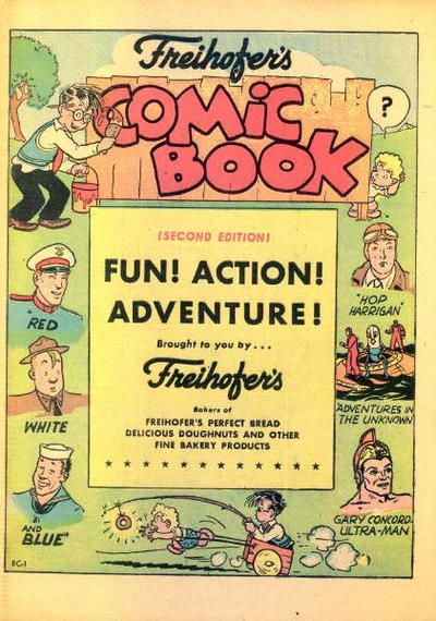 Freihofer's Comic Book #BC-1 Comic