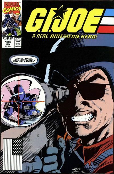 G.I. Joe, A Real American Hero #106 Comic