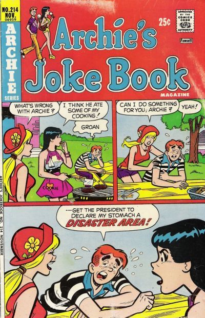 Archie's Joke Book Magazine #214 Comic