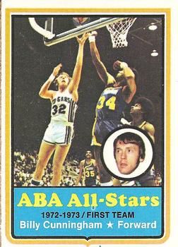 Billy Cunningham 1973 Topps #200 Sports Card