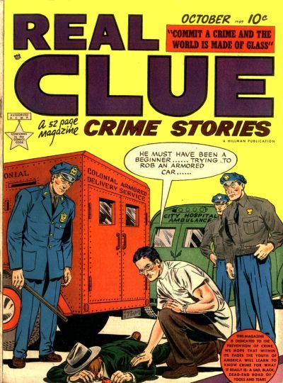 Real Clue Crime Stories #8 Comic