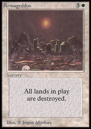 Armageddon (Beta) Trading Card