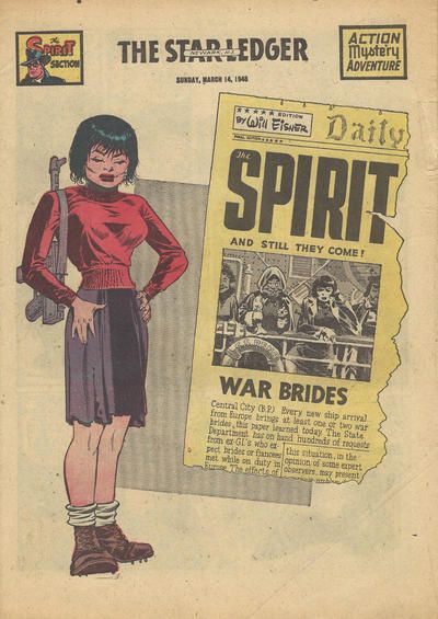 Spirit Section #3/14/1948 Comic