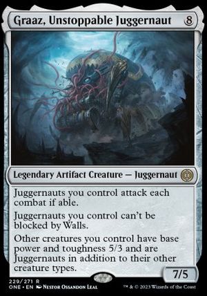 Graaz, Unstoppable Juggernaut (Phyrexia: All Will Be One)