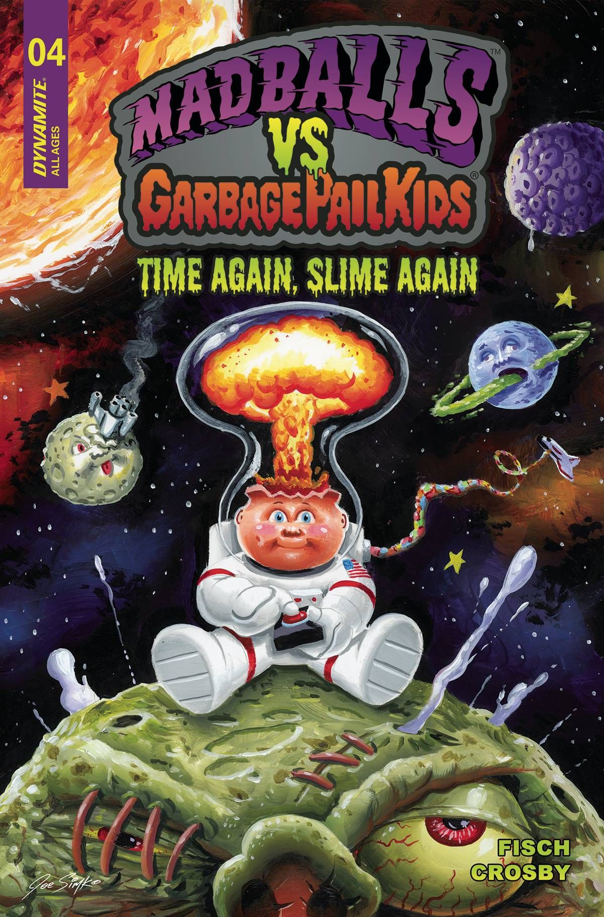 Madballs vs Garbage Pail Kids: Time Again, Slime Again #4 Comic