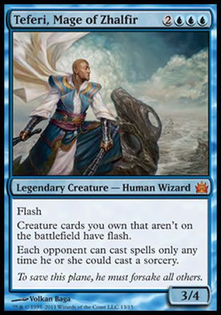 Teferi, Mage of Zhalfir (From the Vault : Legends) Trading Card