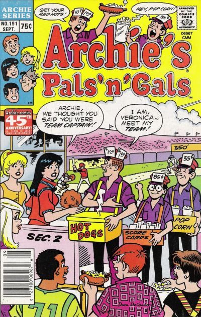 Archie's Pals 'N' Gals #191 Comic