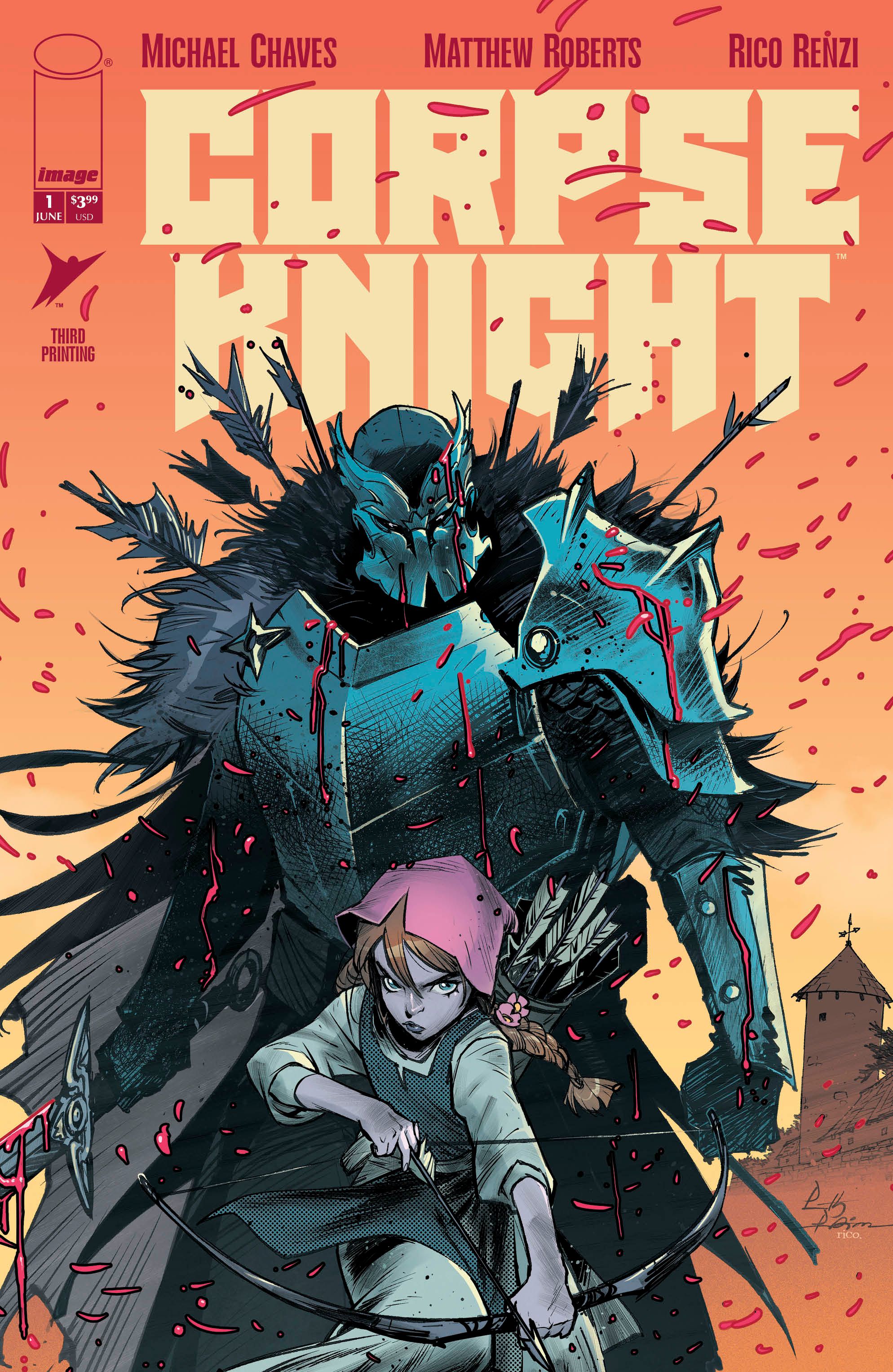 Corpse Knight #1 (3rd Ptg) Comic