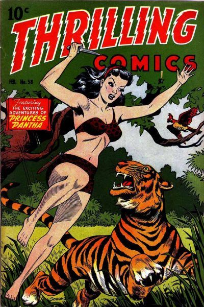 Thrilling Comics #58 Comic