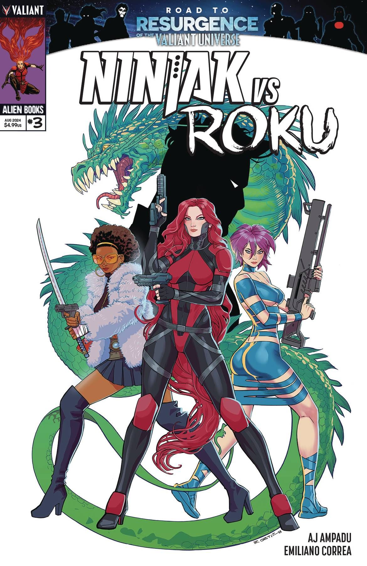 Ninjak Vs Roku #3 Comic