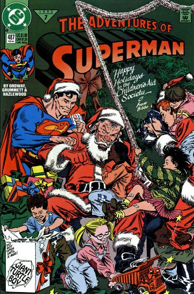 Adventures of Superman #487 Comic