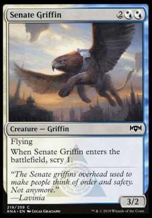 Senate Griffin (Ravnica Allegiance)