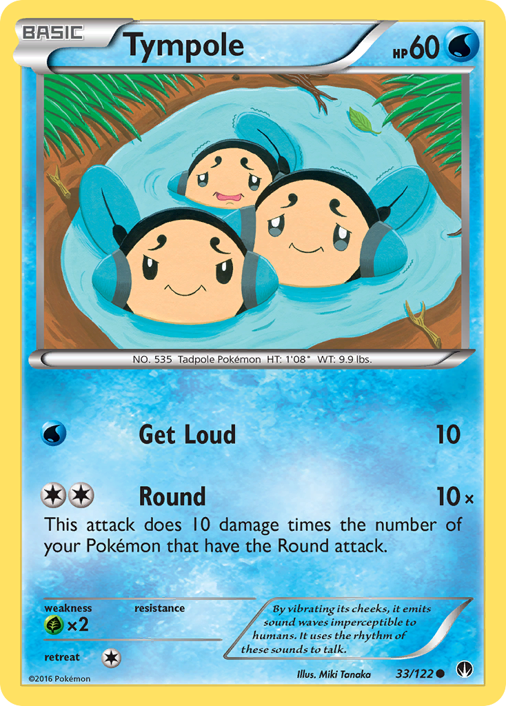 Tympole (33/122) - BREAKpoint Pokémon Card