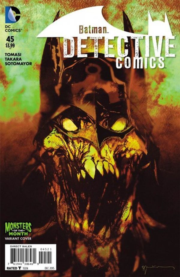 Detective Comics #45 (Monsters Variant Cover)
