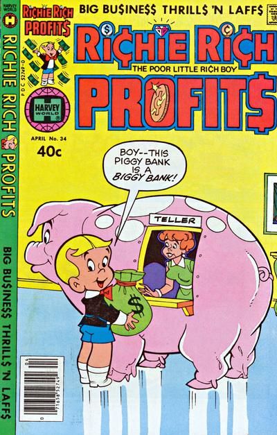 Richie Rich Profits #34 Comic