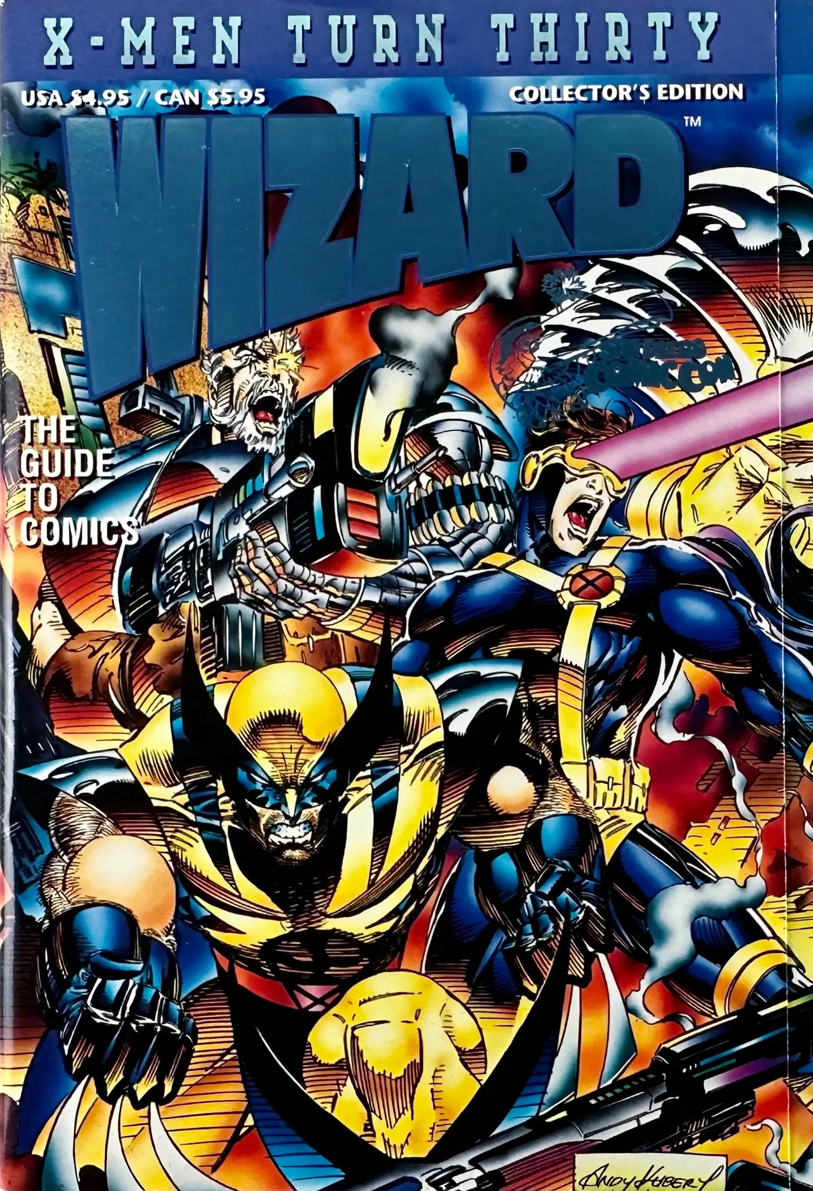 Wizard: X-Men Turn Thirty Magazine