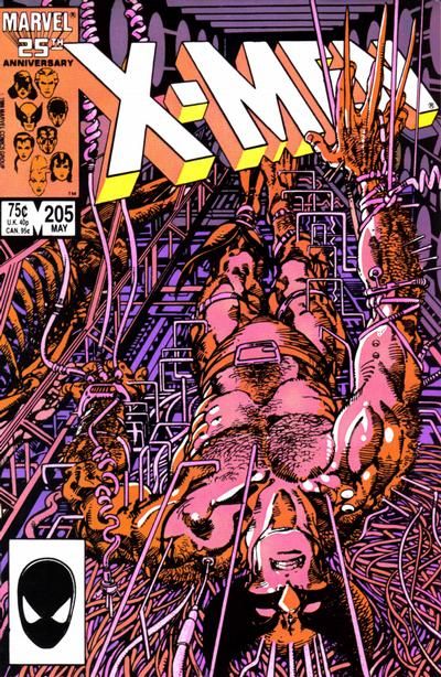 Uncanny X-Men #205 Comic