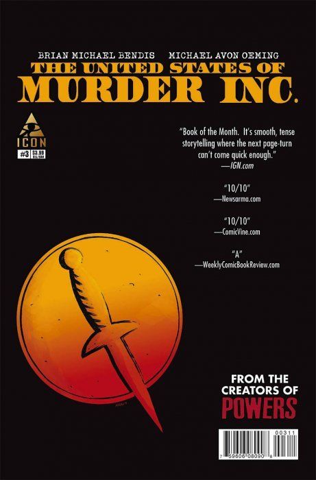 United States of Murder Inc. #3 Comic