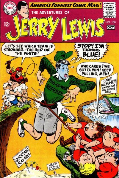 Adventures of Jerry Lewis #108 Comic
