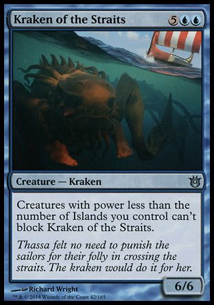 Kraken of the Straits (Born of the Gods) Trading Card