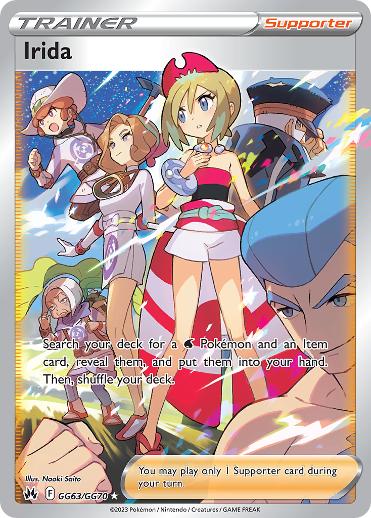 Irida (Trainer: Supporter) (GG63) - Crown Zenith Galarian Gallery Pokémon Card