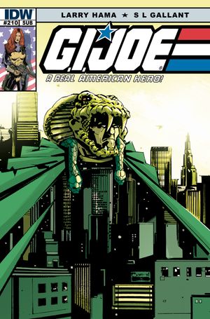 G.I. Joe: A Real American Hero #210 (Cover SUB Antonio Fuso)
