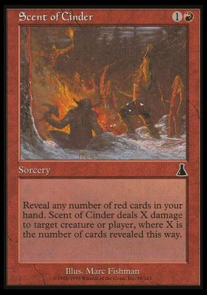 Scent of Cinder (Urza's Destiny)