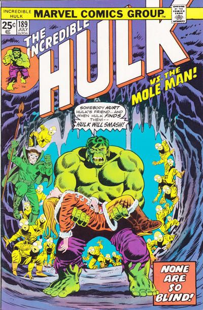 Incredible Hulk #189 Comic