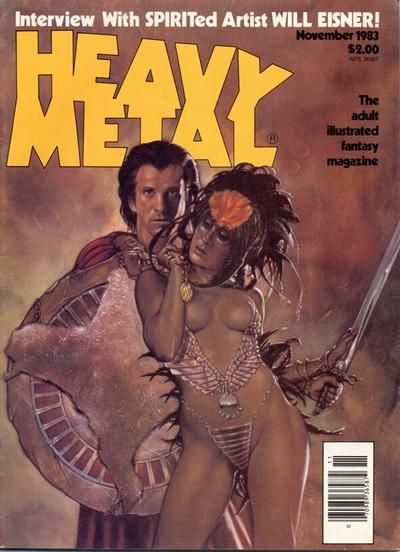 Heavy Metal Magazine #v7#8 [80] Comic