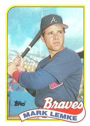 Mark Lemke 1989 Topps #327