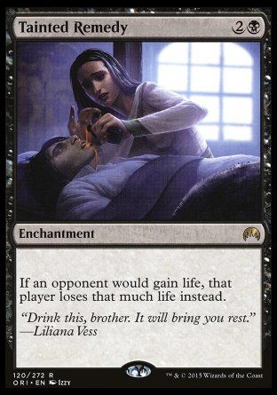 Tainted Remedy (Magic Origins) Trading Card